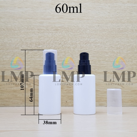 Chai PETG vai ngang đầu xịt giọt 1 viền