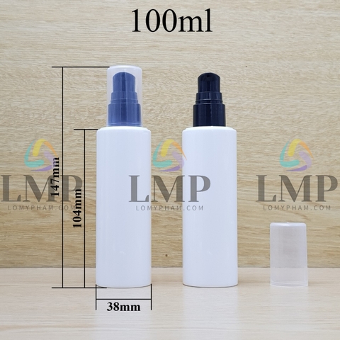 Chai PETG vai ngang đầu xịt giọt 1 viền