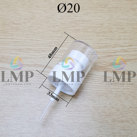 Đầu phun sương Ø20