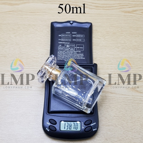 Chai nước hoa vuông cao cấp