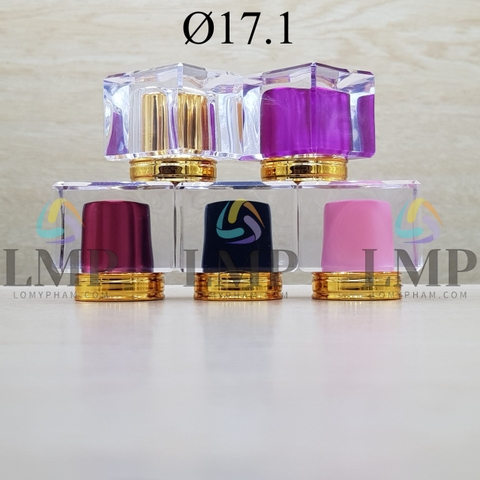 Nắp chụp vuông nhiều màu Ø17.1