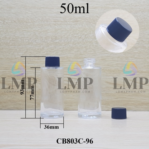 Chai thủy tinh nắp vặn sọc