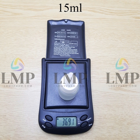 Chai thủy tinh nắp nhọn sọc