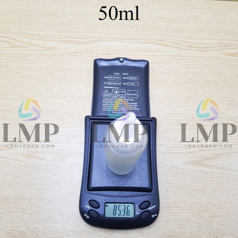 Chai thủy tinh nắp nhọn sọc