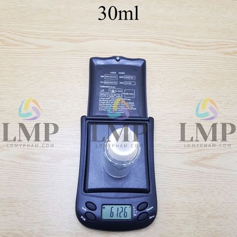 Chai thủy tinh nắp nhọn sọc