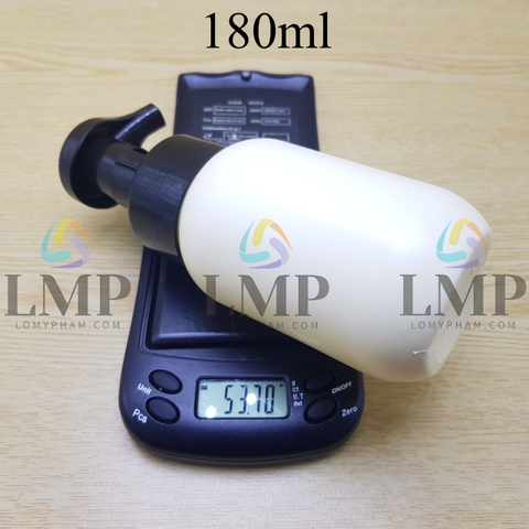 Chai HDPE tạo bọt nắp có khóa