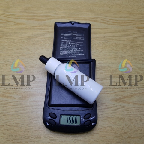 Chai vai tròn nắp bóp khoen nhựa trơn 50ml