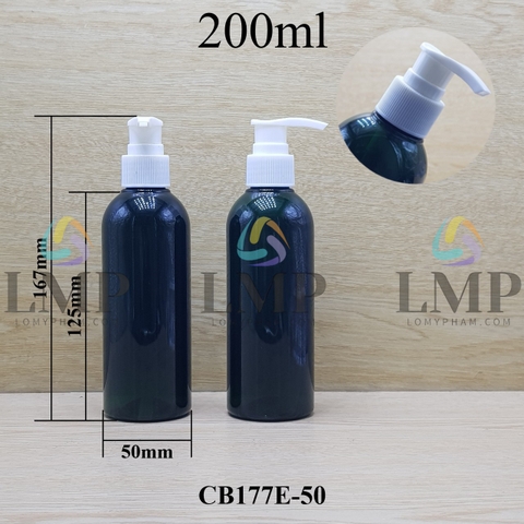 Chai 24g vai tròn vòi van sọc 200ml