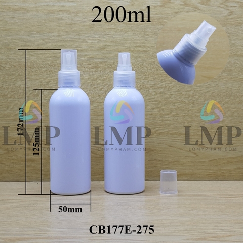 Chai 24g vai tròn phun sương 200ml