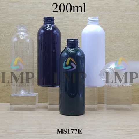 Thân chai 24g vai tròn 200ml