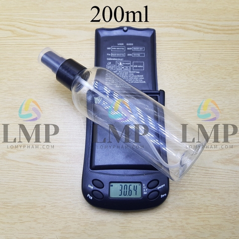 Chai 24g vai tròn phun sương 200ml