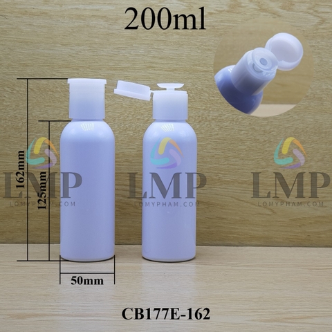 Chai 24g vai tròn nắp toner 200ml