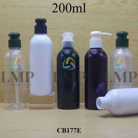 Chai 24g vai tròn vòi dài 200ml