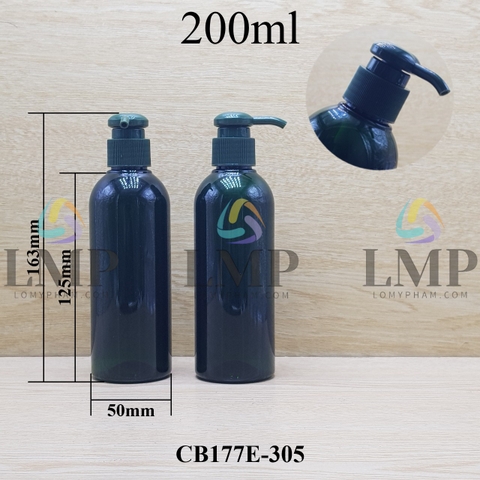 Chai 24g vai tròn vòi dài 200ml