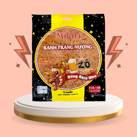 Bánh tráng nướng ruốc Mikiri - Đậm thơm vị ruốc dân dã