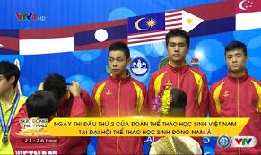 Đem về 4 Huy Chương Vàng của Đoàn Thể Thao học sinh Việt Nam trong ngày thi đấu thứ 2