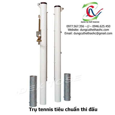 Trụ tennis tiêu chuẩn thi đấu