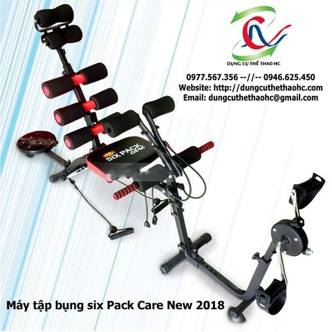 Máy tập cơ bụng new six Pack Care  2018