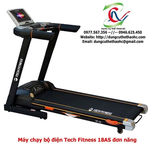 Máy chạy bộ điện Tech Fitness 18AS đơn năng