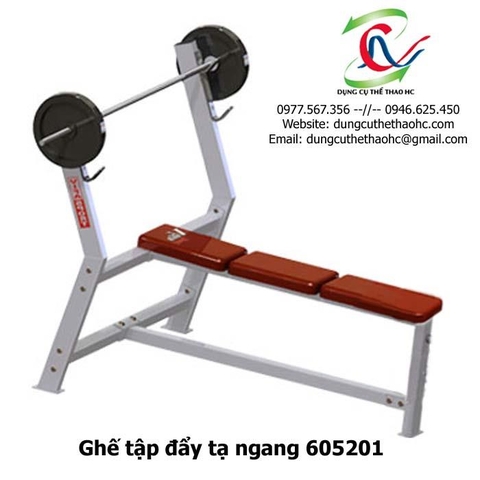 Ghế tập đẩy tạ ngang 605201