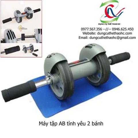 Máy tập cơ bụng bánh xe AB new