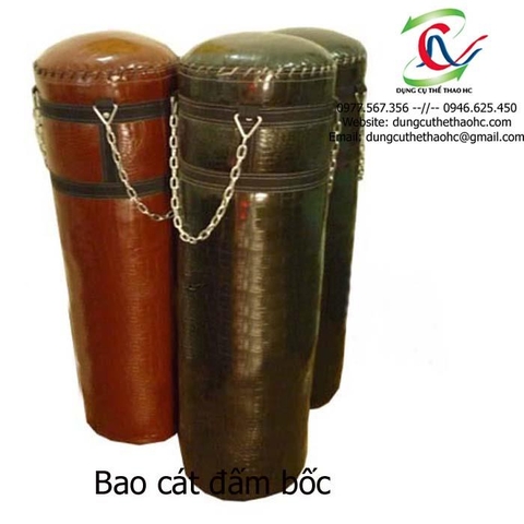 Bao đấm boxing da cá sấu