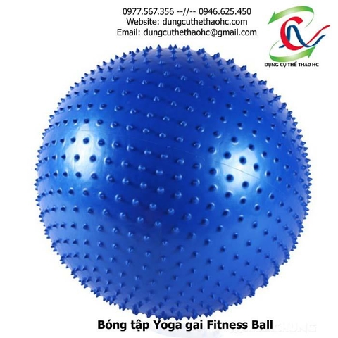 Bóng tập Yoga gai Fitness Ball 65cm