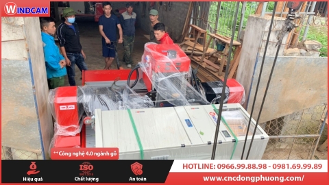 Chuyển giao và lắp đặt máy CNC Đông Phương tại nhà khách hàng