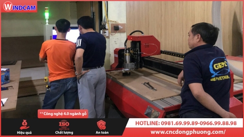 Giá máy CNC cắt gỗ 1325-1 về Hưng Yên