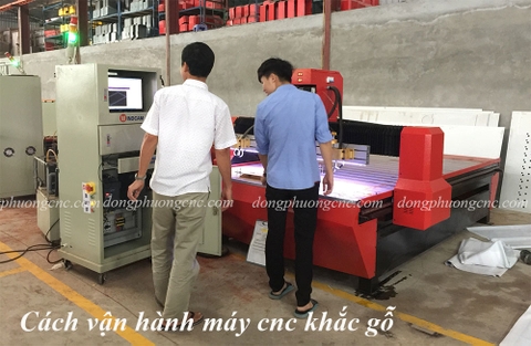 Cách vận hành máy cnc khắc gỗ