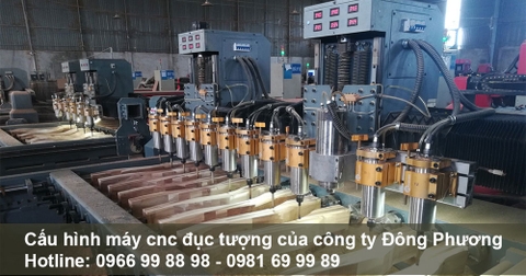 Cấu hình máy cnc đục tượng của công ty Đông Phương