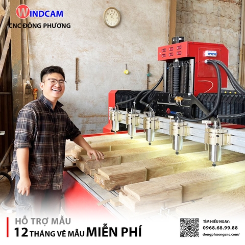 BÁO GIÁ MÁY ĐỤC CNC GỖ ĐÔNG PHƯƠNG NĂM 2026