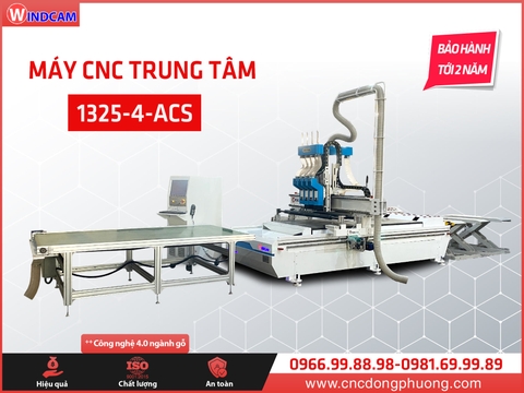 Giới thiệu máy CNC Windcam chuyên cắt gỗ công công nghiệp