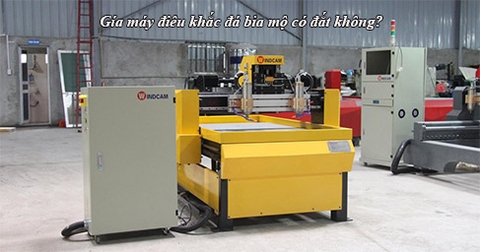 Giá máy điêu khắc đá bia mộ có đắt không?