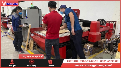 Sử dụng máy cnc khắc gỗ đơn giản và hiệu quả