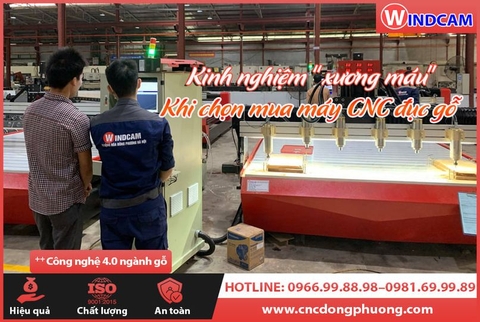 Kinh nghiệm vàng khi chọn máy CNC đục gỗ về gia công