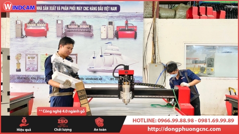 Công đoạn kiểm tra trước khi xuất xưởng tại CNC Đông Phương