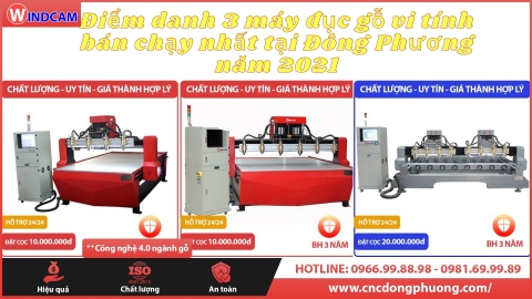 Điểm danh 3 máy đục gỗ vi tính bán chạy nhất tại Đông Phương năm 2021