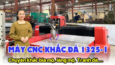 Giá máy CNC điêu khắc đá 1325-1 về Ninh Bình