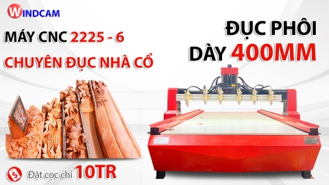 Tư vấn cấu hình máy CNC làm nhà cổ tại Ninh Bình