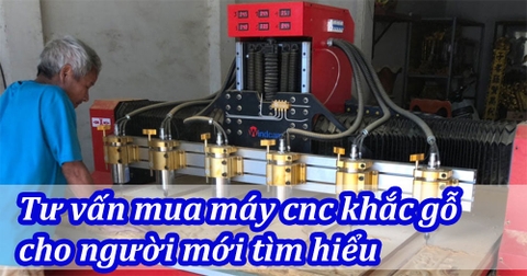 Tư vấn mua máy cnc khắc gỗ cho người mới tìm hiểu