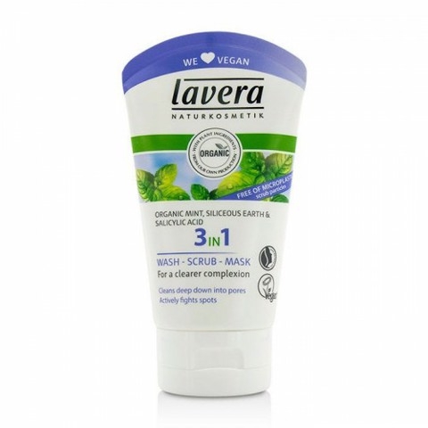 Sá»¯a rá»­a máº·t 3 in 1 há»¯u cÆ¡ Lavera (125ml)