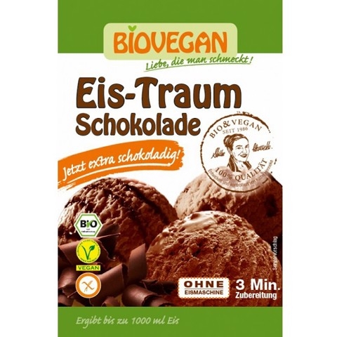 Bá»t lÃ m kem socola há»¯u cÆ¡ Biovegan (77g)