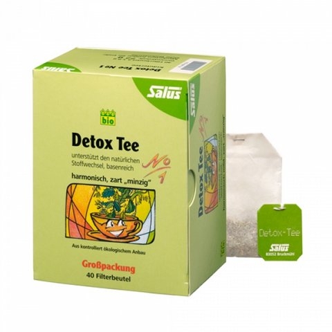 TrÃ  tháº£i Äá»c há»¯u cÆ¡ Detox (No.1) Salus (72g)