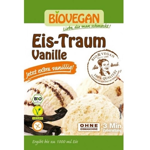 Bá»t lÃ m kem vani há»¯u cÆ¡ Biovegan (77g)