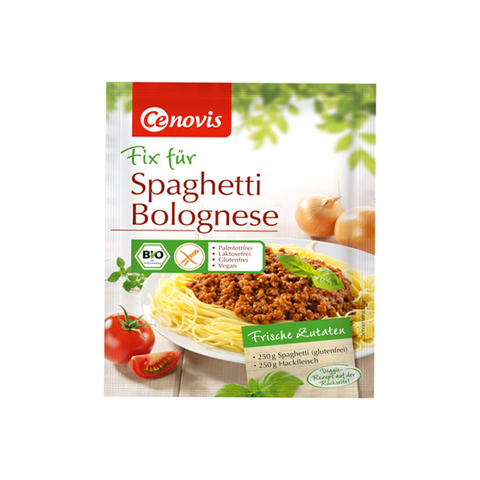 Bá»t lÃ m sá»t spaghetti há»¯u cÆ¡ Cenovis (40g)