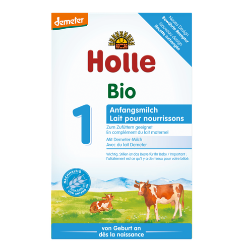 Sá»¯a bÃ² cÃ´ng thá»©c há»¯u cÆ¡ Holle 1 (400g)