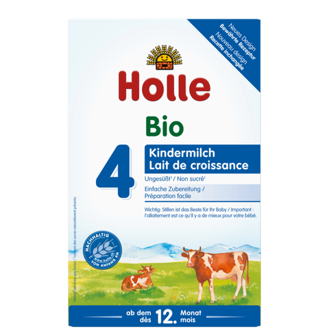 Sá»¯a bÃ² cÃ´ng thá»©c há»¯u cÆ¡ Holle 4 (600g)