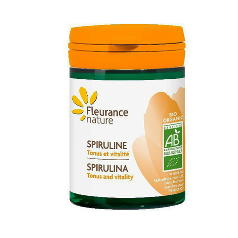 ViÃªn táº£o spirulina há»¯u cÆ¡ Fleurance (60V)