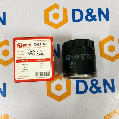 Lọc dầu động cơ Wigo, Yaris,Vios, Altis, Corolla Cross | 90915-YZZE1